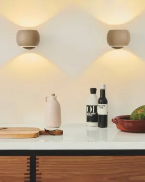 Curved Up & Down Wall Light | Assorted Finishes