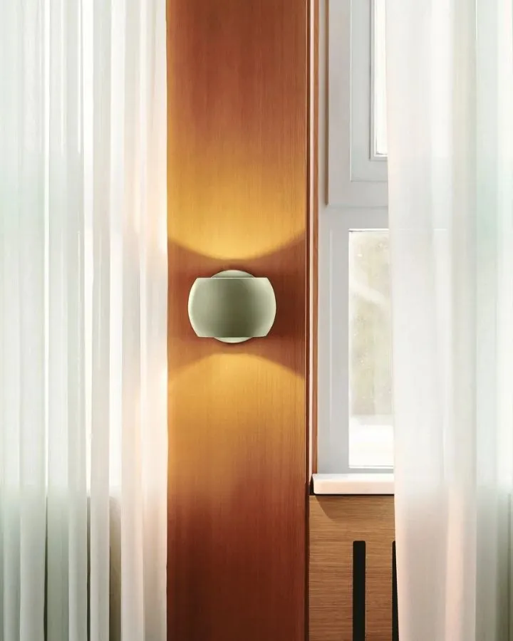 Curved Up & Down Wall Light | Assorted Finishes