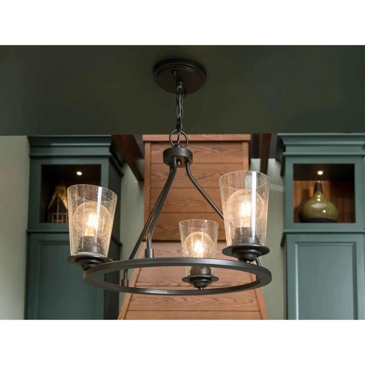 Debut Collection Three-Light Semi-Flush Convertible