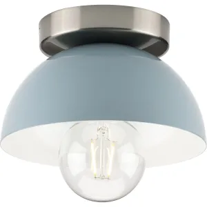 Eva Collection One-Light Flush Mount Light