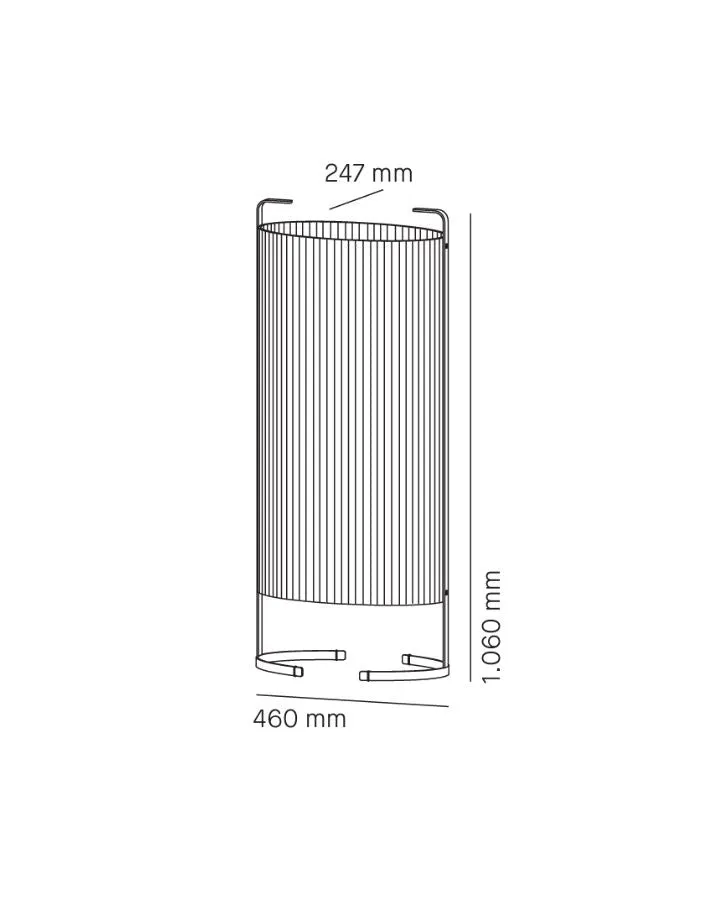 Exterior Fabric Table Lamp