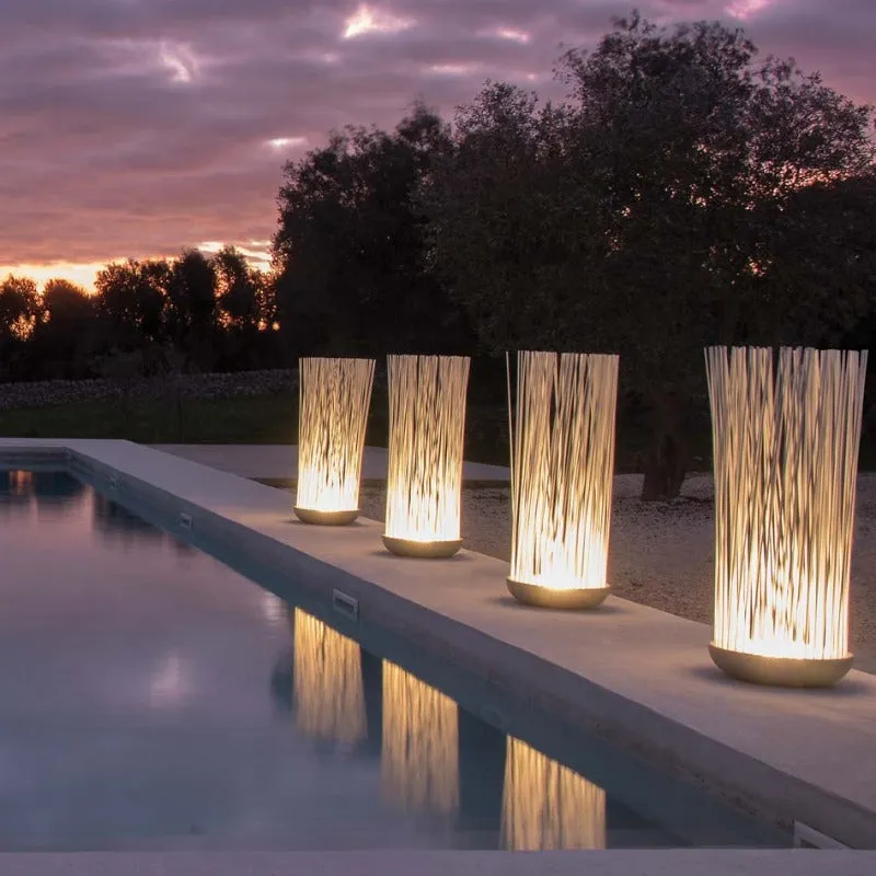 Exterior Italian Rod Floor Lamp