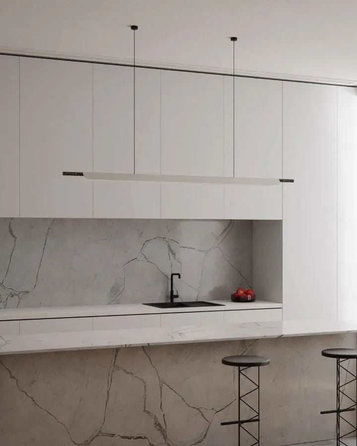 Formation Anodised Metal Linear Pendant
