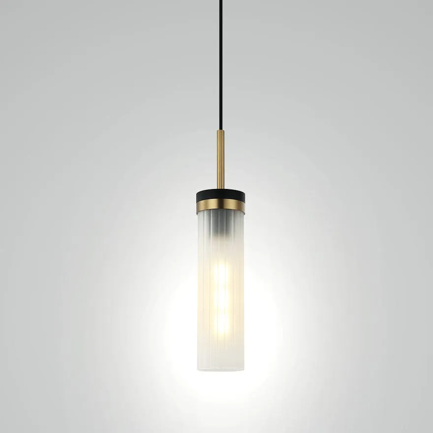 GEORGIA GLASS RIBBED PENDANT