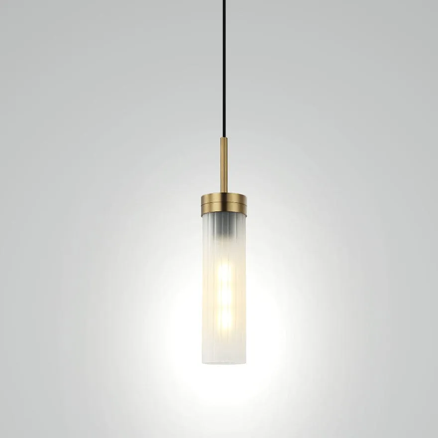 GEORGIA GLASS RIBBED PENDANT