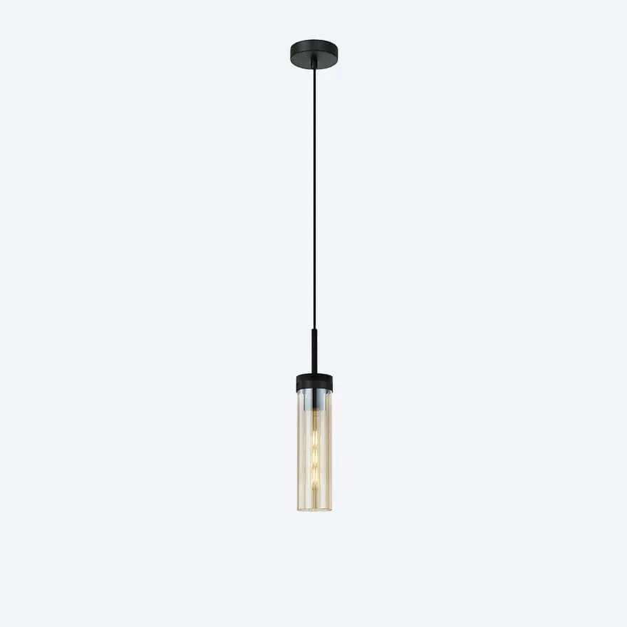 GEORGIA GLASS RIBBED PENDANT
