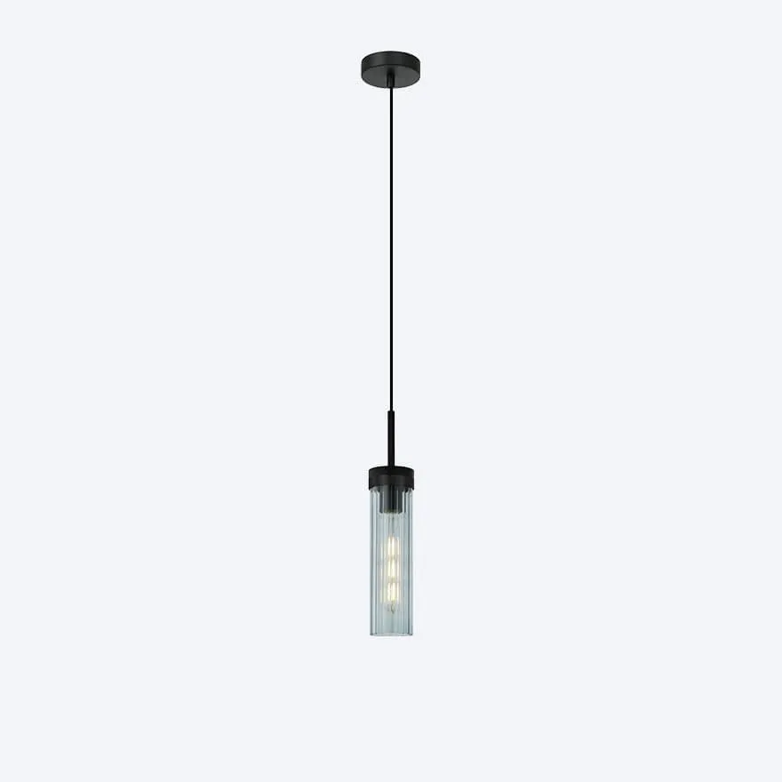 GEORGIA GLASS RIBBED PENDANT