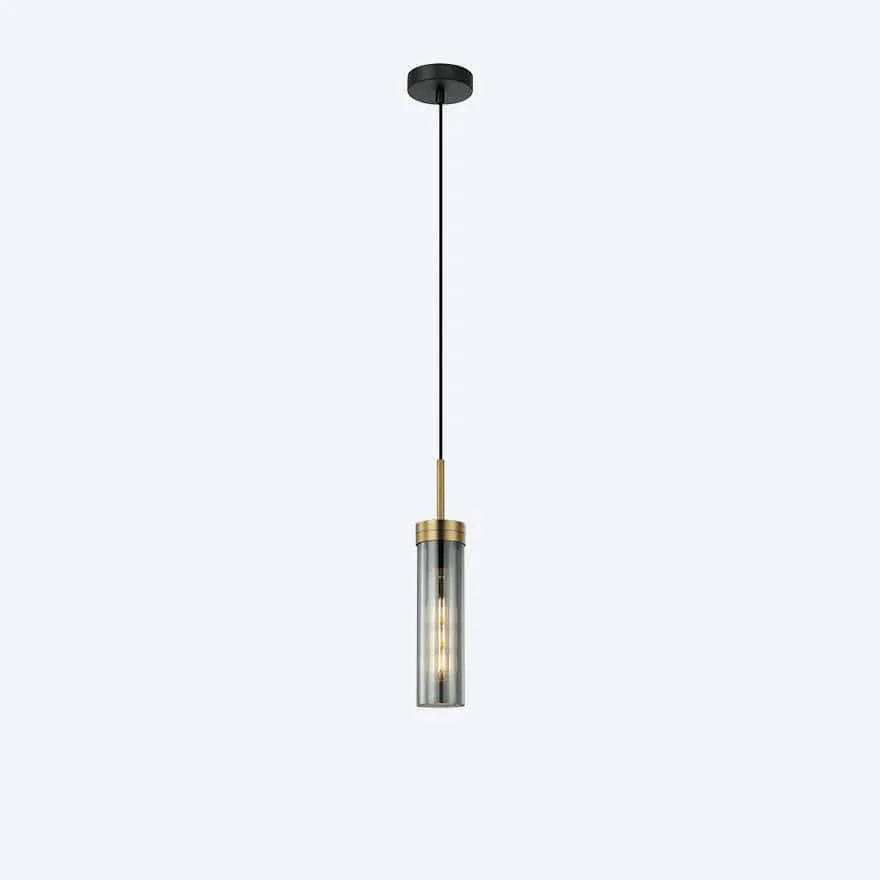 GEORGIA GLASS RIBBED PENDANT