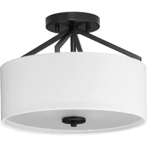 Goodwin Collection 13 in. Two-Light Semi-Flush Mount Convertible