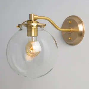 Hamilton (Clear) | Modern Offset Sconce