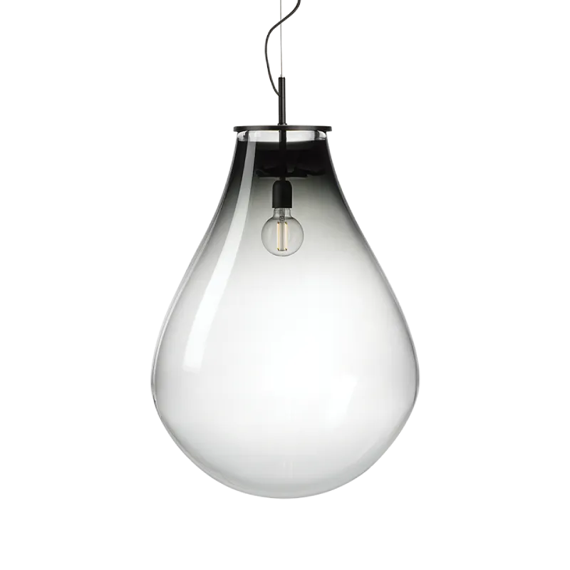 Hand-Blown Glass Droplet Pendant Light | Tim