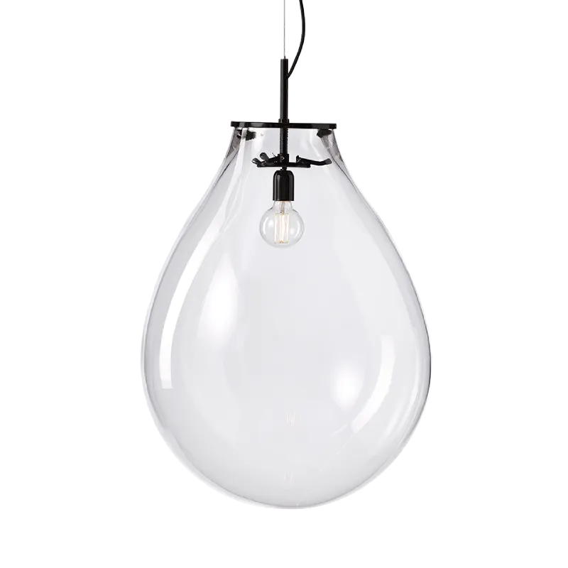 Hand-Blown Glass Droplet Pendant Light | Tim