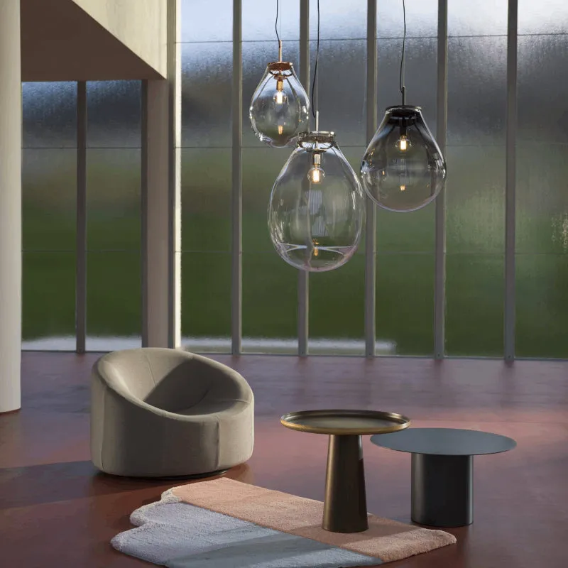 Hand-Blown Glass Droplet Pendant Light | Tim
