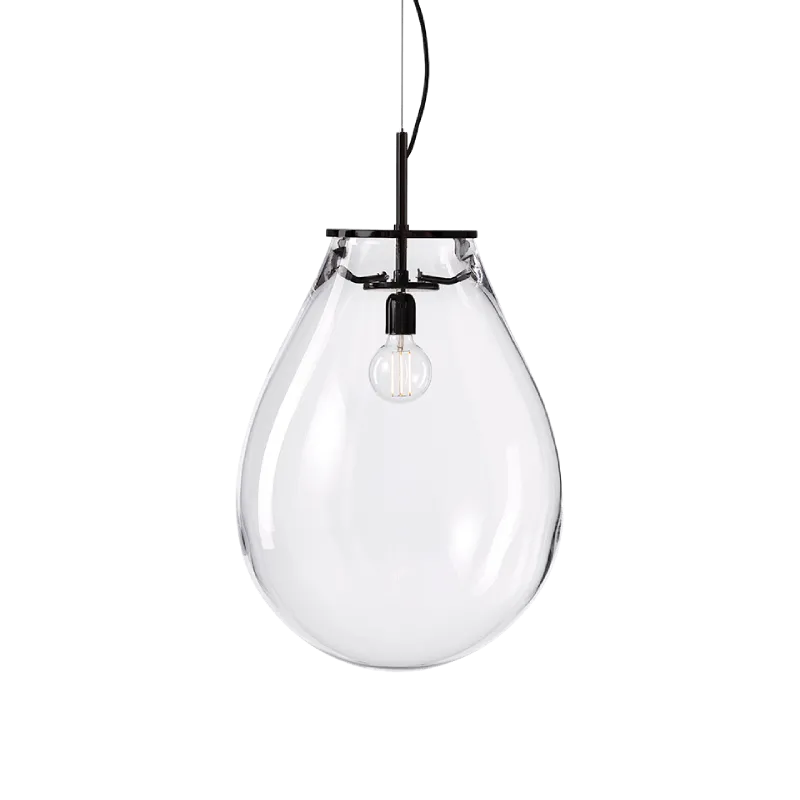 Hand-Blown Glass Droplet Pendant Light | Tim