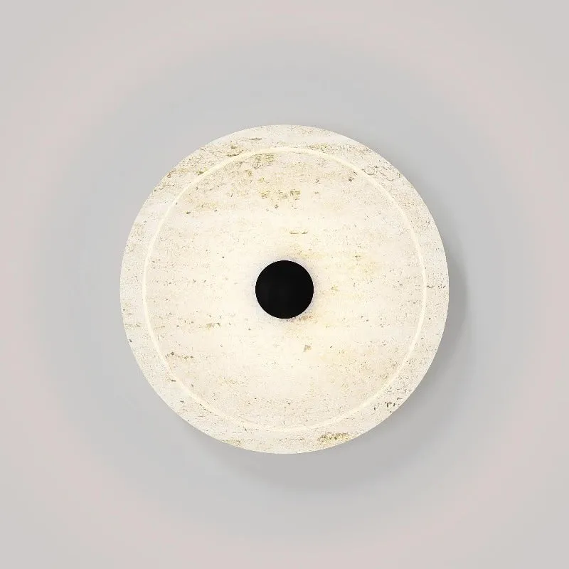 Handmade Travertine Coral Wall Light