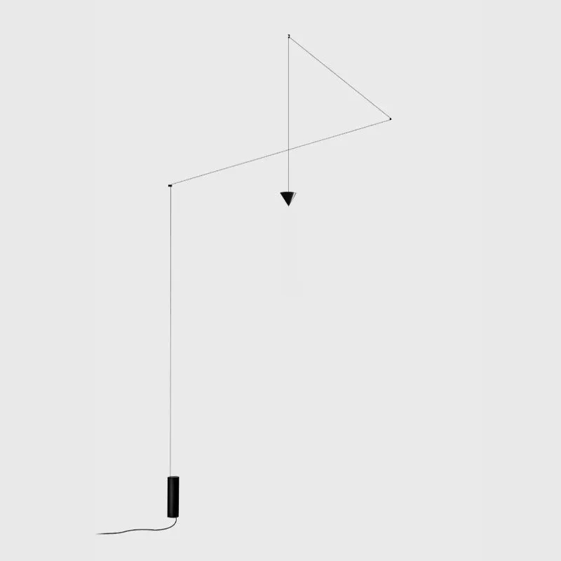 Hanging Conical Floor Lamp