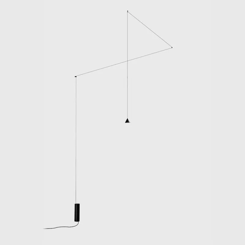 Hanging Conical Floor Lamp