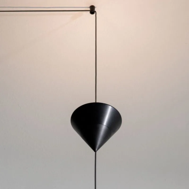 Hanging Conical Floor Lamp