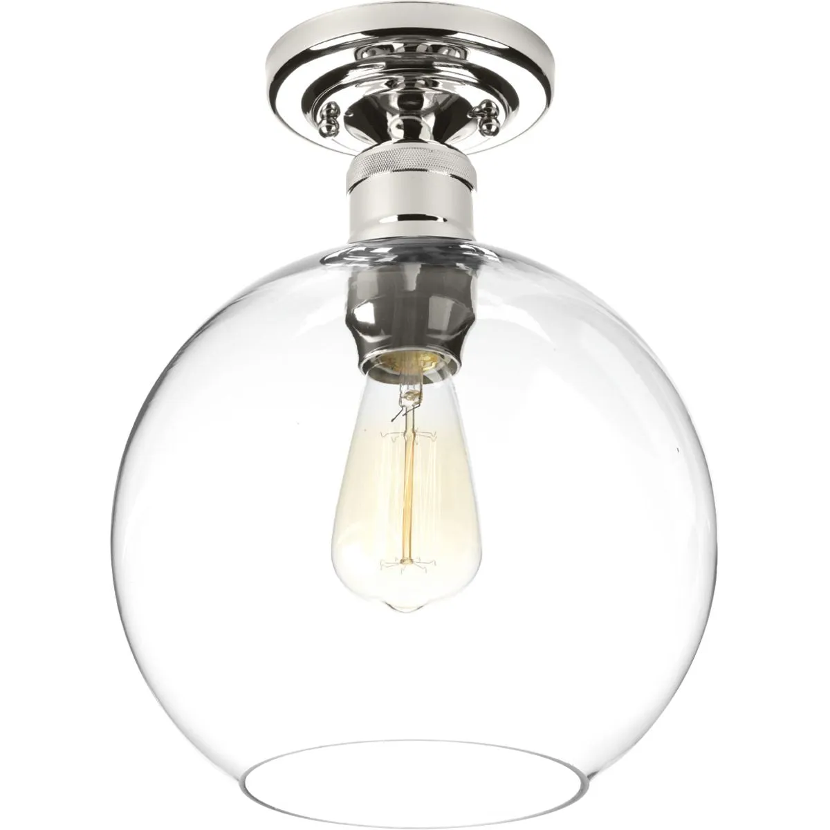 Hansford Collection One-light 10" Flush Mount