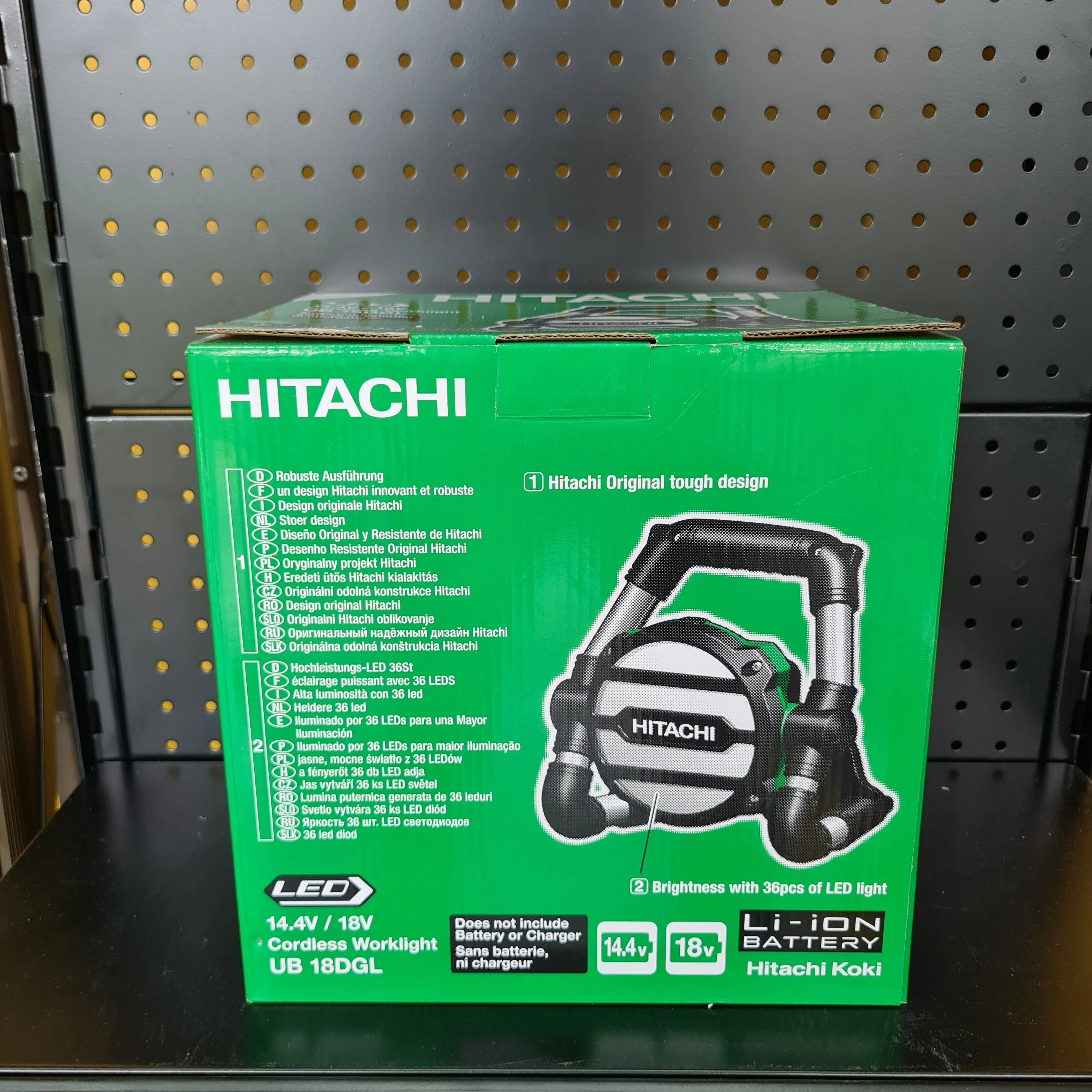 Hikoki 14.4V & 18V Cordless Worklight | Bare Uunit | Model : UB18DGL