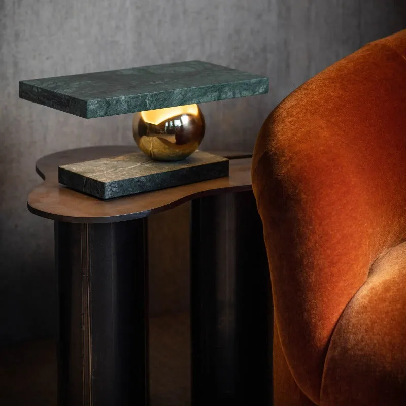 Honed Marble Table Lamp | Art Series
