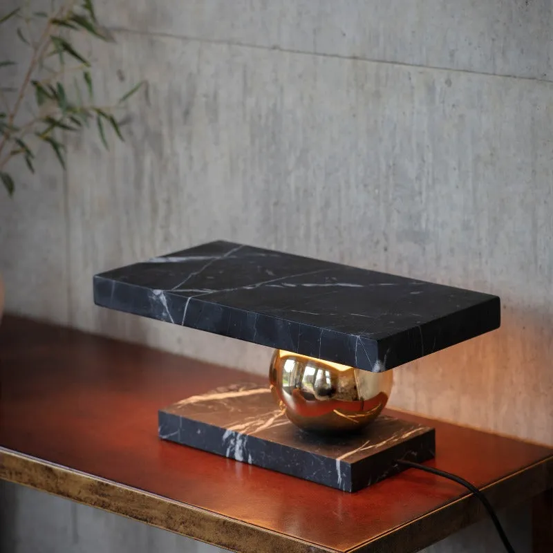 Honed Marble Table Lamp | Art Series