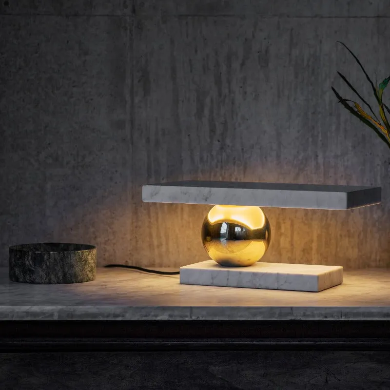 Honed Marble Table Lamp | Art Series
