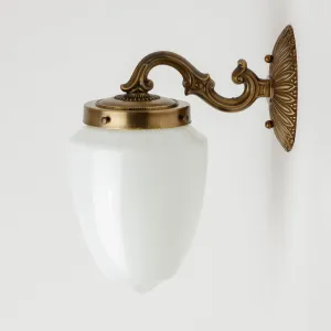 Humphrey (Opal) Ornate Historic Sconce