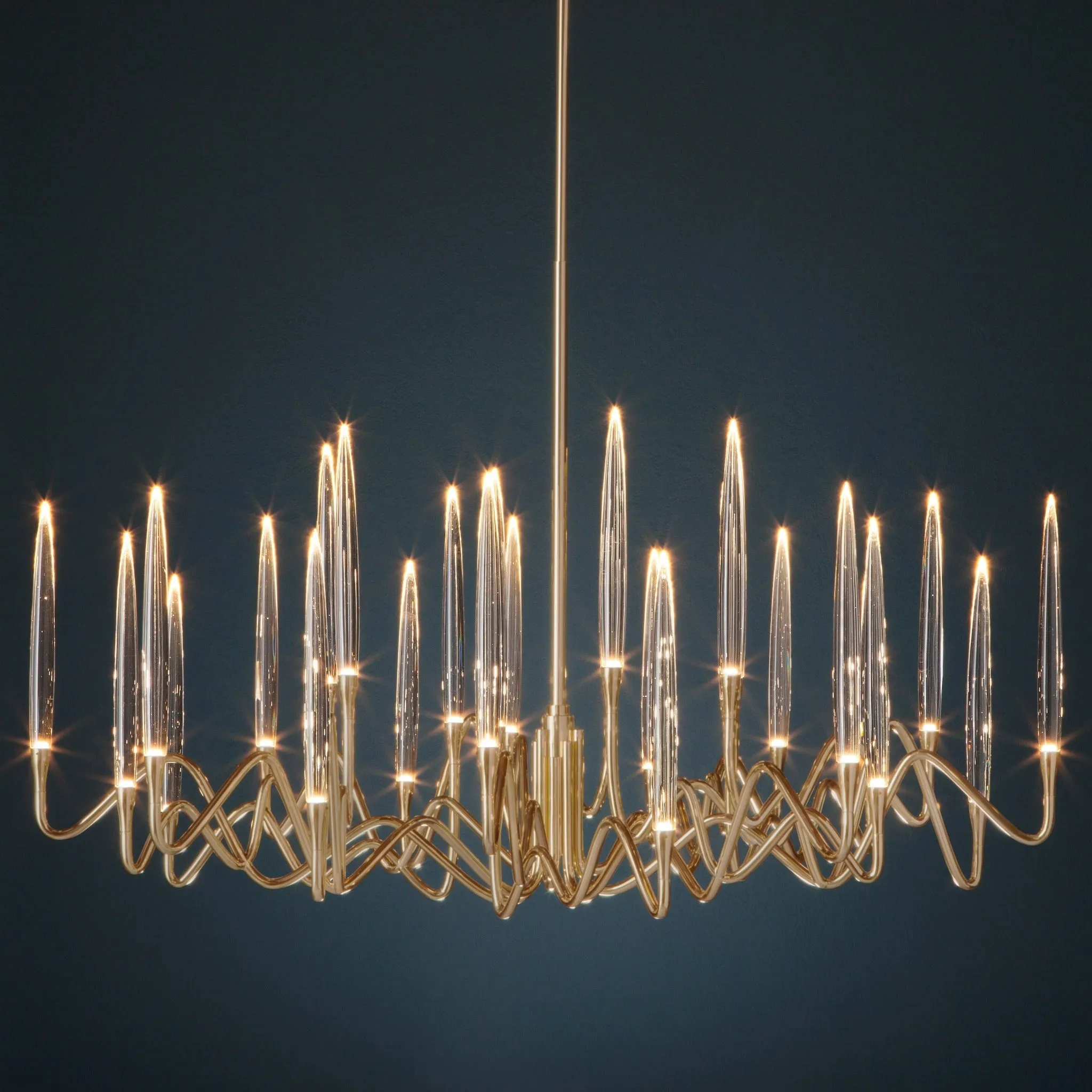 Il Pezzo 3 Round Chandelier with 27 lights