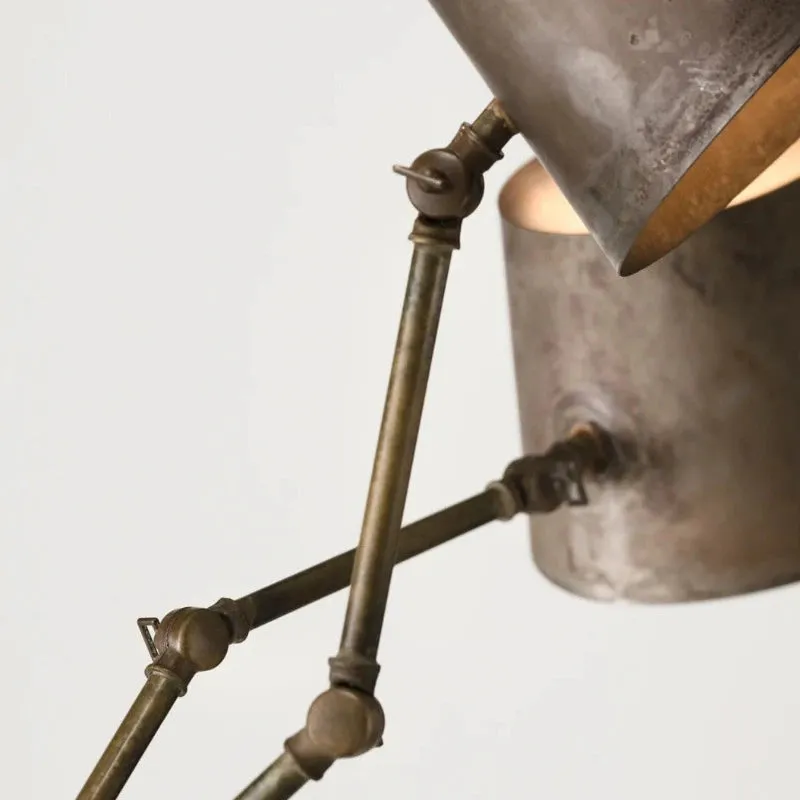 Industrial Chandelier - Rustic Iron Pendant Light