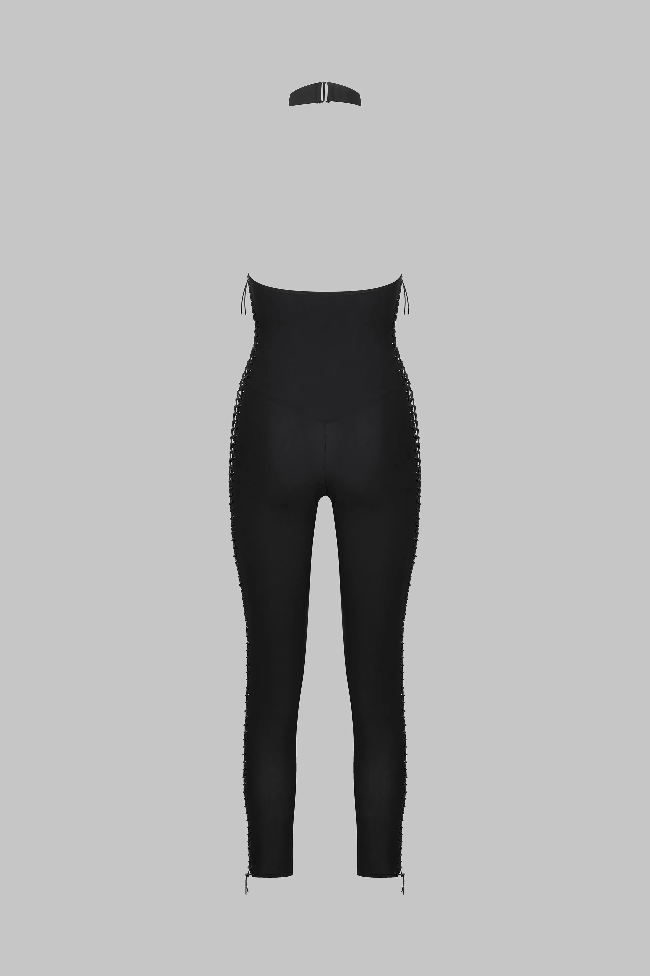 Jumpsuit with american collar - Nuit Infinie