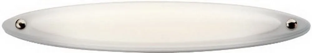 Kichler Lighting 10473 PN Linear Collection One Light Energy Efficient Fluorescent Wall Mount in Polished Nickel Finish