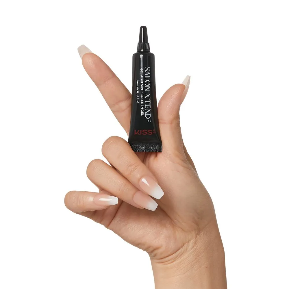 Kiss Salon X-Tend LED Soft Gel Adhesive- .37 oz