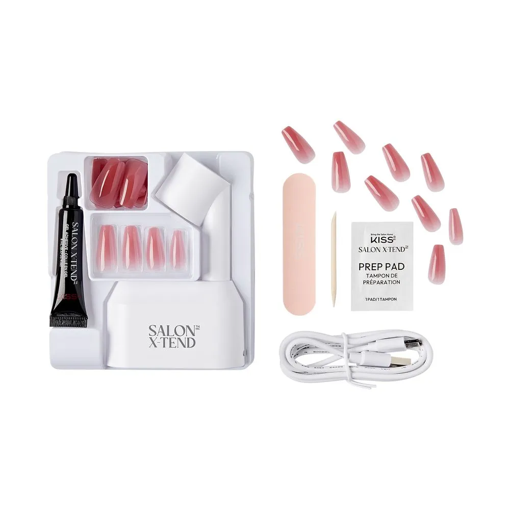 Kiss Salon X-Tend LED Soft Gel System Starter Kit