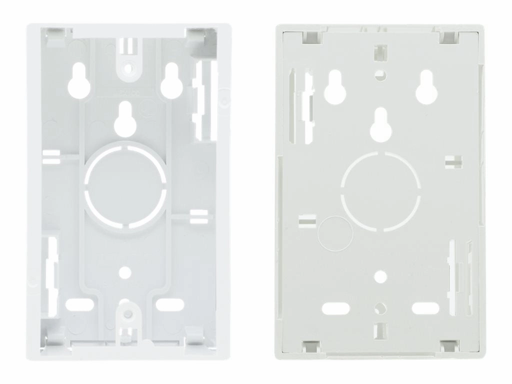 Kramer OWB-1G/D Decora - Surface mount box - white - 1-gang 80-80111099