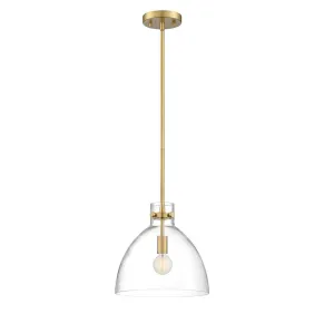 Lenox 1 Light Pendant - Brass