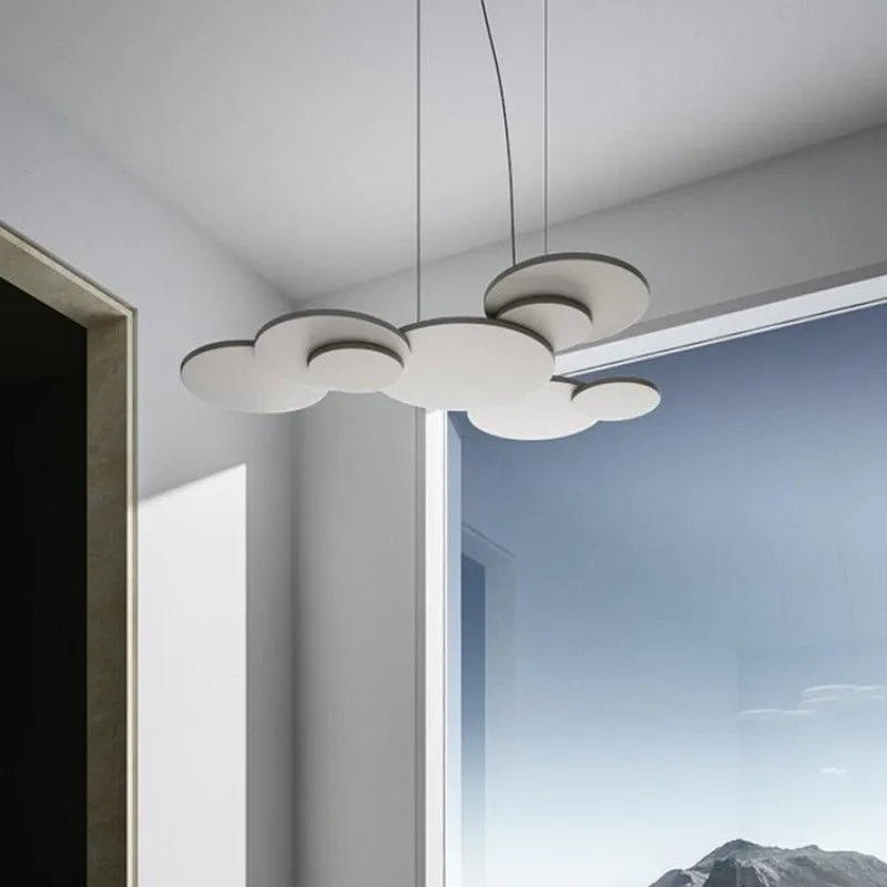 Matte White Overlay Pendant
