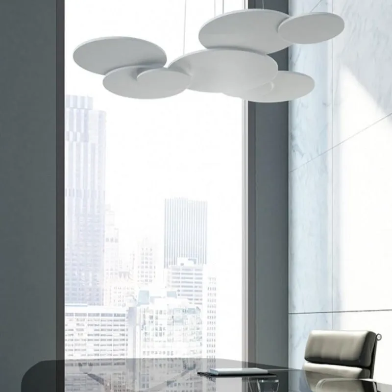 Matte White Overlay Pendant