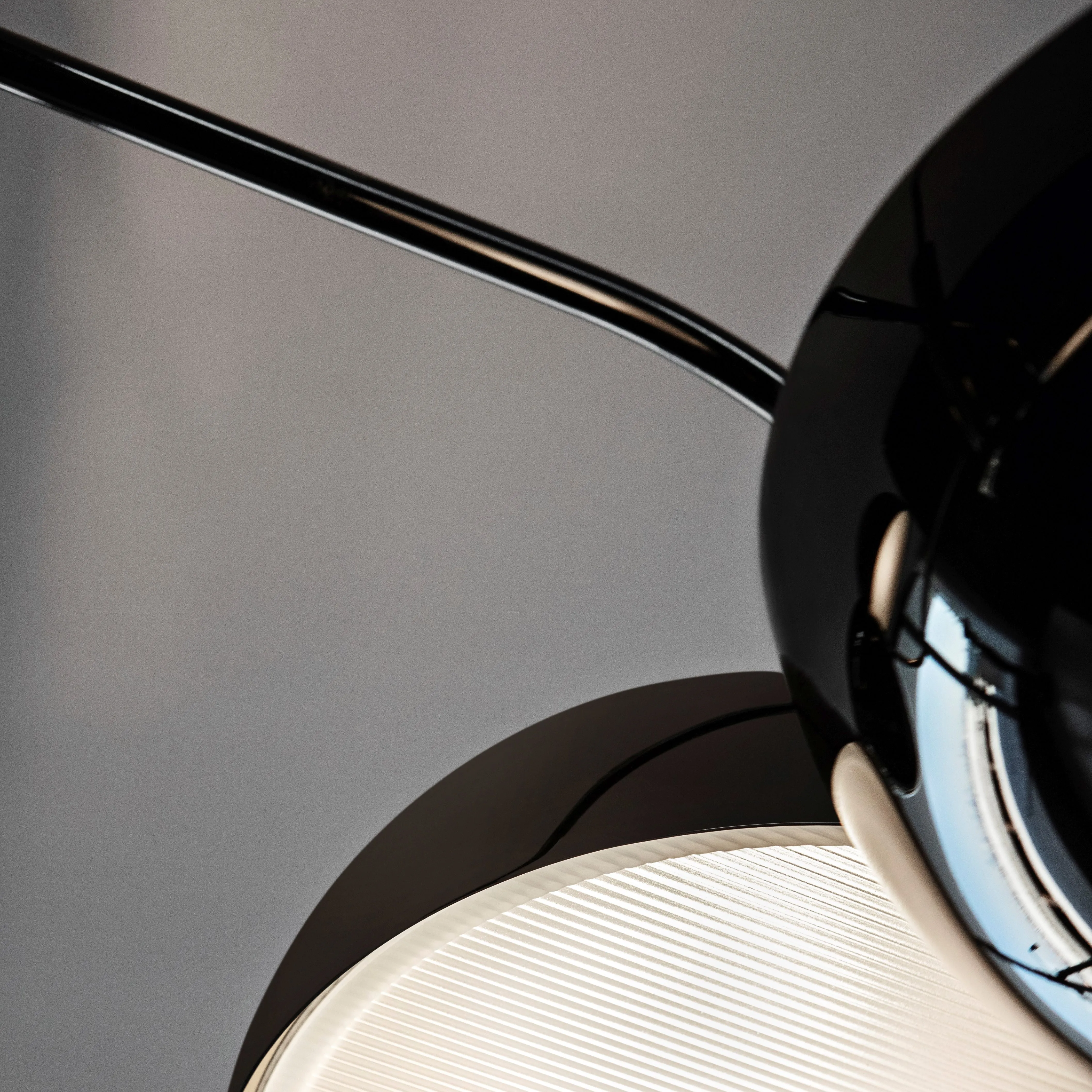 Metal Cut Sphere Composition Pendant Light