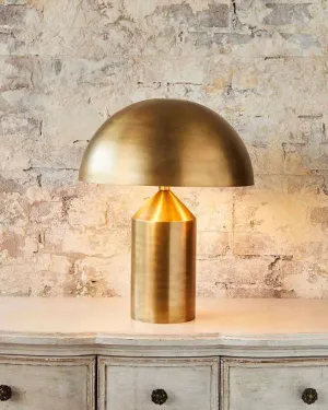 Mid-Century Modern Domed Table Lamp | Assorted Finishes