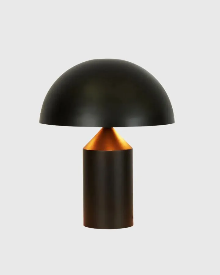 Mid-Century Modern Domed Table Lamp | Assorted Finishes