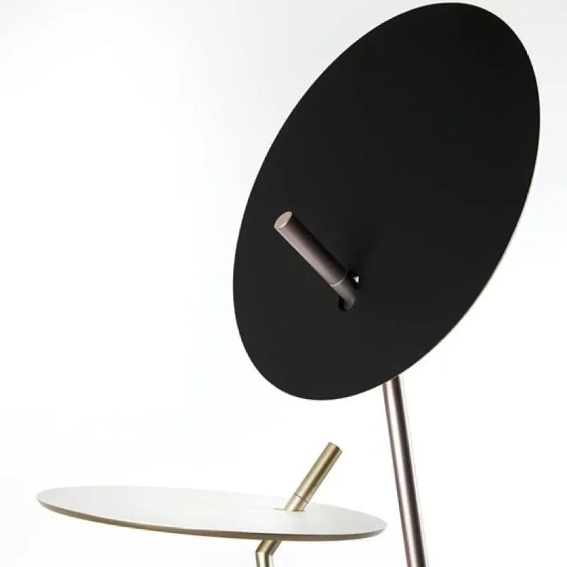 Minimal Aluminium Disc Up Floor Light | Assorted Finishes