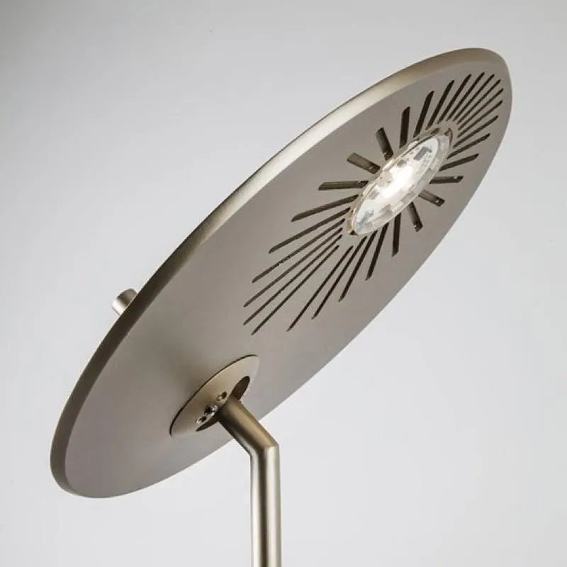 Minimal Aluminium Disc Up Floor Light | Assorted Finishes