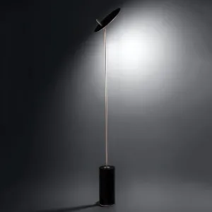 Minimal Aluminium Disc Up Floor Light | Assorted Finishes