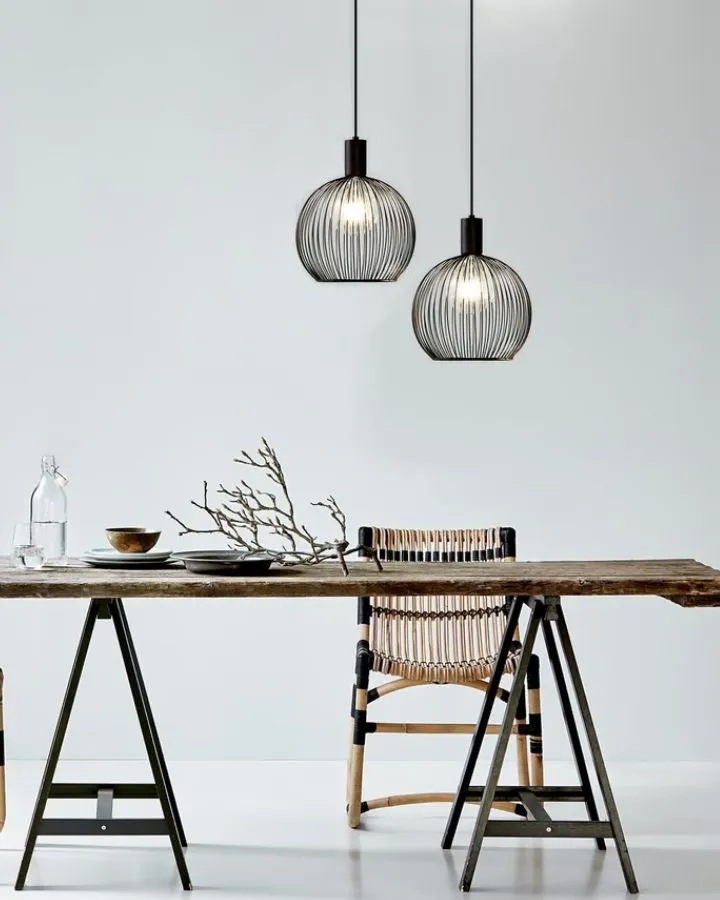 Modern Black Designer Pendant Light