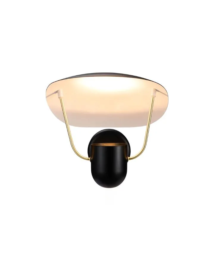 Modern Black Indirect Wall Light