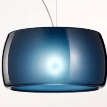 Modern Blue, Olive Green Or Satin White Venetian Glass Floor Lamp