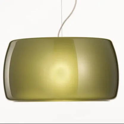 Modern Blue, Olive Green Or Satin White Venetian Glass Floor Lamp