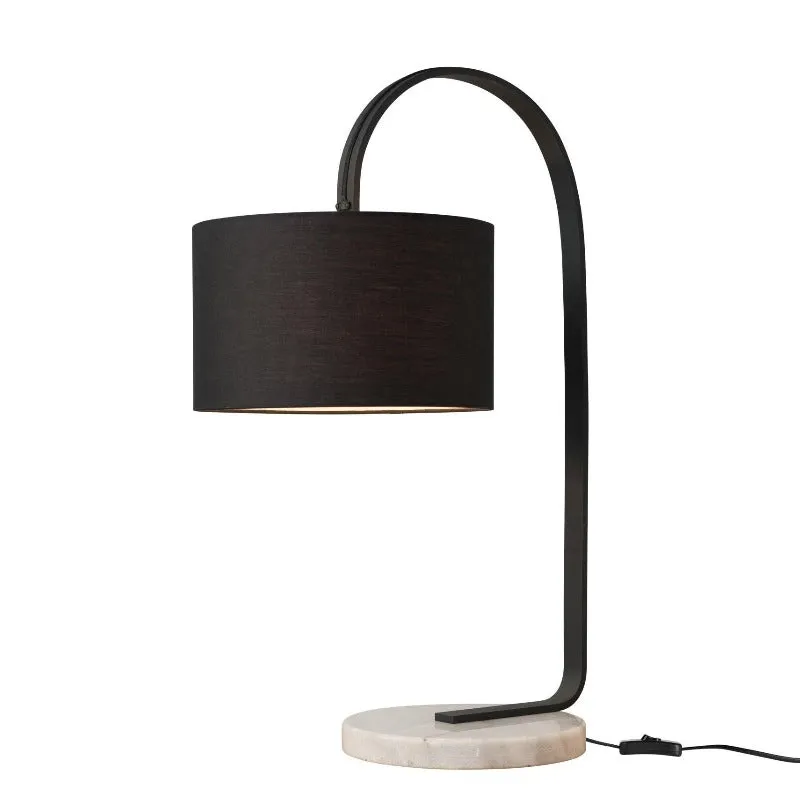 Monochrome Marble Table Lamp