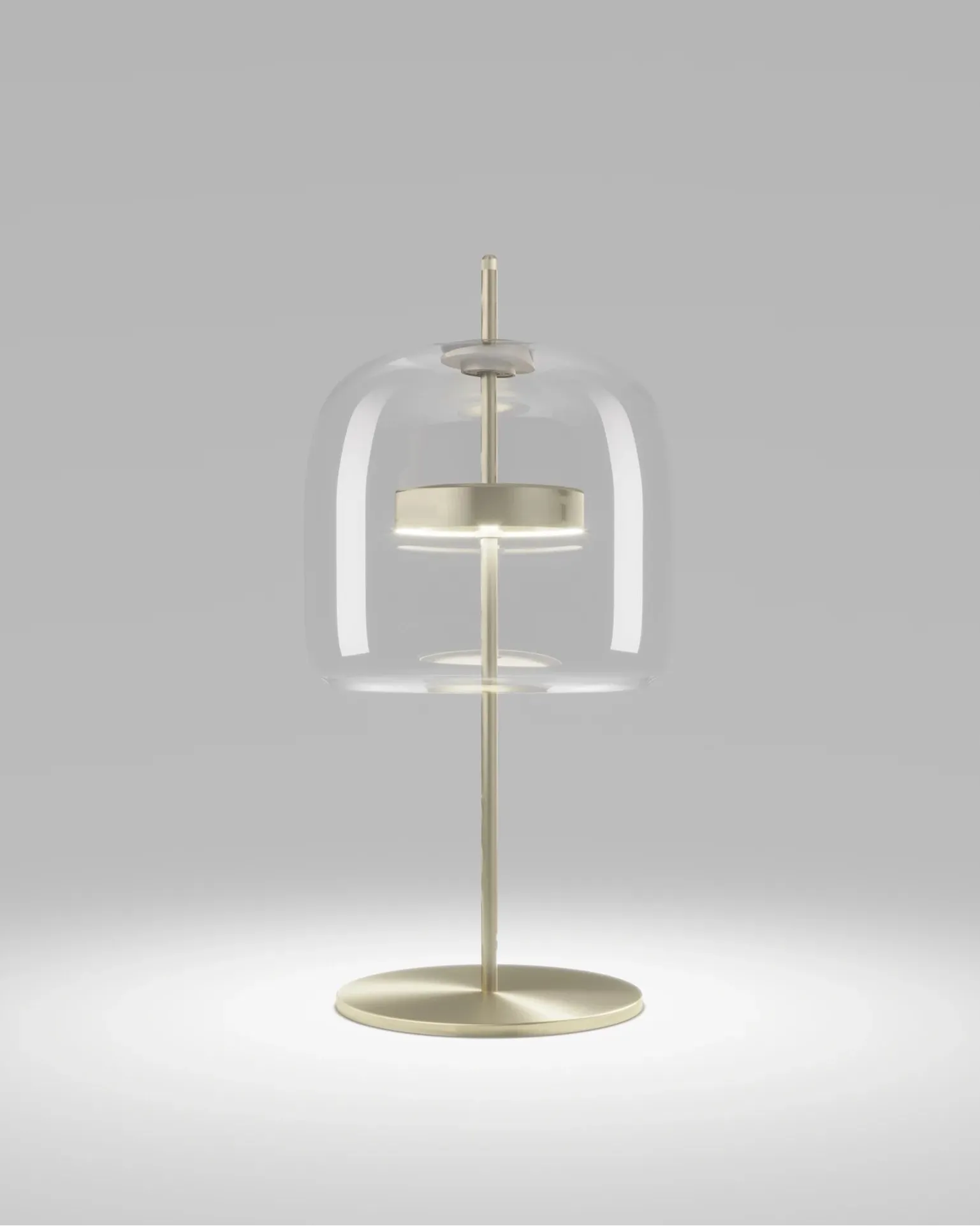 Mouth Blown Tinted Glass Table Lamp
